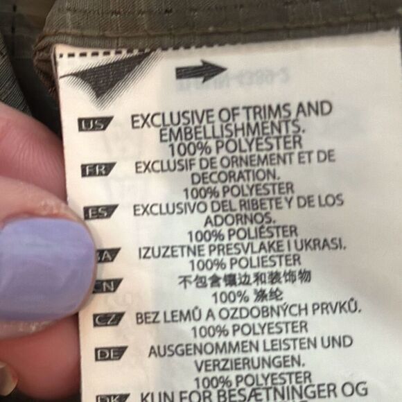 511 Tactical Mens Green Vented Fishing Snap Closure Shirt size L Large LOOK - Picture 14 of 15